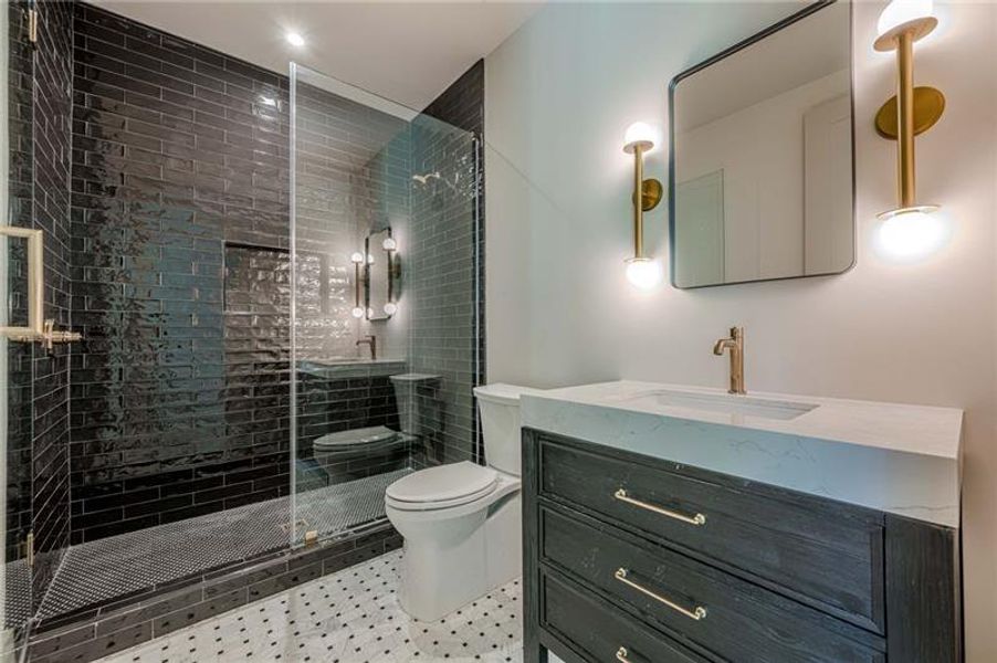 Furnished interior view inside a new home in , Canton (Image 19).