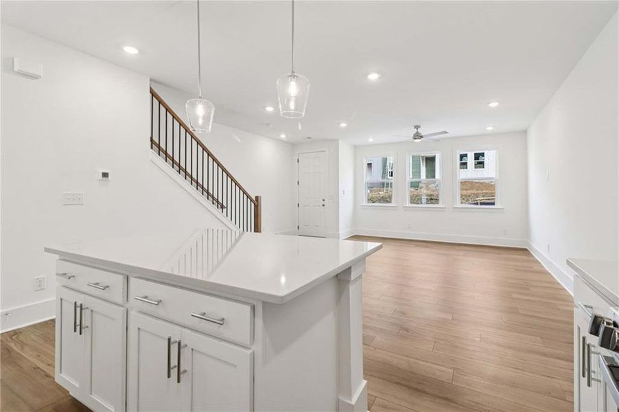 Furnished interior view inside a new home in Park Vue, Atlanta (Image 10).