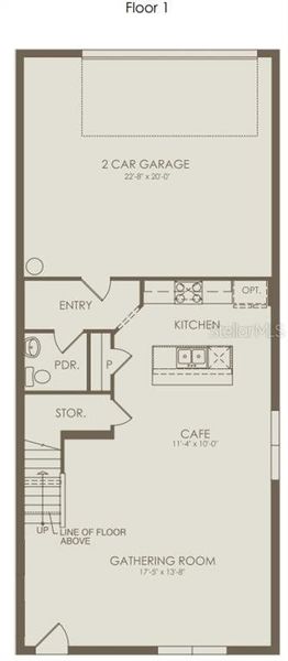 2D floor plan layout of this home in The Landings at Live Oak Lake, St. Cloud, FL (Image 2). 2D floor plan layout of this home in The Landings at Live Oak Lake, St. Cloud, FL (Image 2).