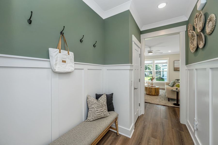 Representative furnished interior of a home built from the Jasmine by Center Park Homes in Pineland Village, Summerville (Image 16).