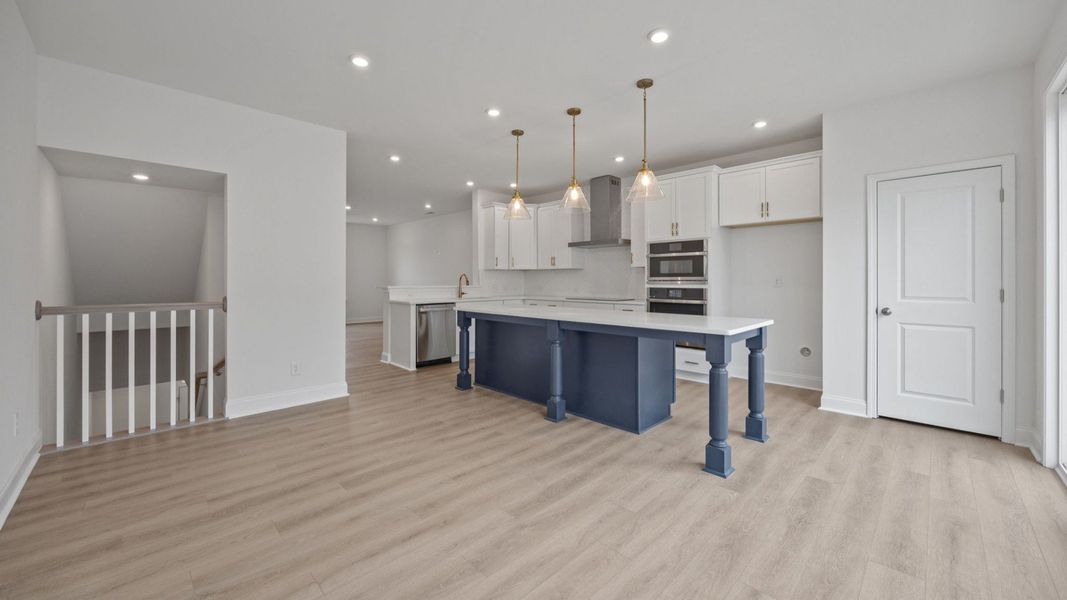 The Landon Plan in River District by DBR Homes in Charlotte, N.C - Kitchen The Landon Plan in River District by DBR Homes in Charlotte, N.C - Kitchen