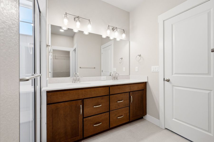 Furnished interior view inside a new home in The Lakes at Centerra, Loveland (Image 8).