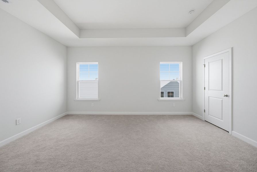 Spacious, unfurnished interior of a new home in Sweetbrier, Durham (Image 27).