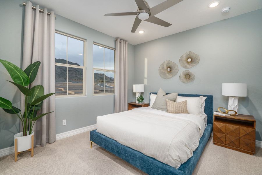 Furnished interior view inside a new home in The Ridge at Sienna Hills, Buckeye (Image 9).