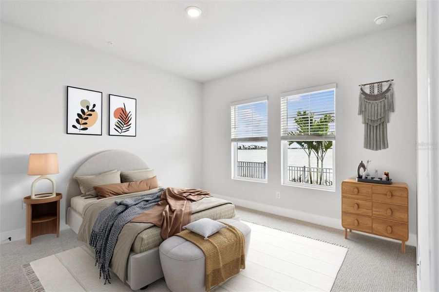 Furnished interior view inside a new home in , Sarasota (Image 12).