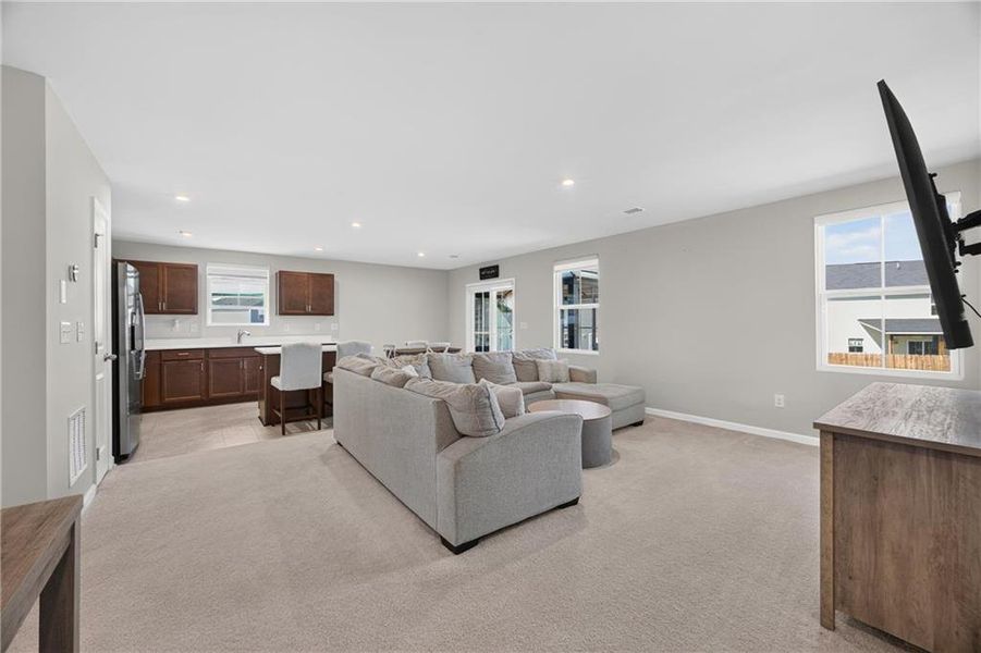 Furnished interior view inside a new home in Riverside at Calhoun, Calhoun (Image 8).