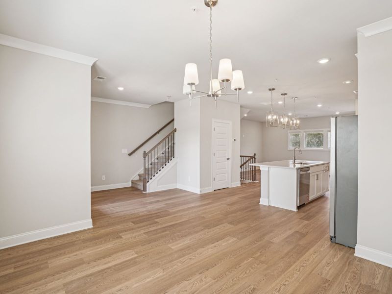 Spacious, unfurnished interior of a new home in Hemingway - Highland Series, Cumming (Image 15).