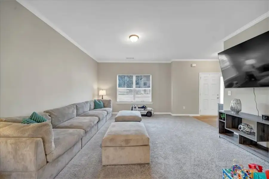 Furnished interior view inside a new home in Traditions at Cedarcrest, Dallas (Image 7).