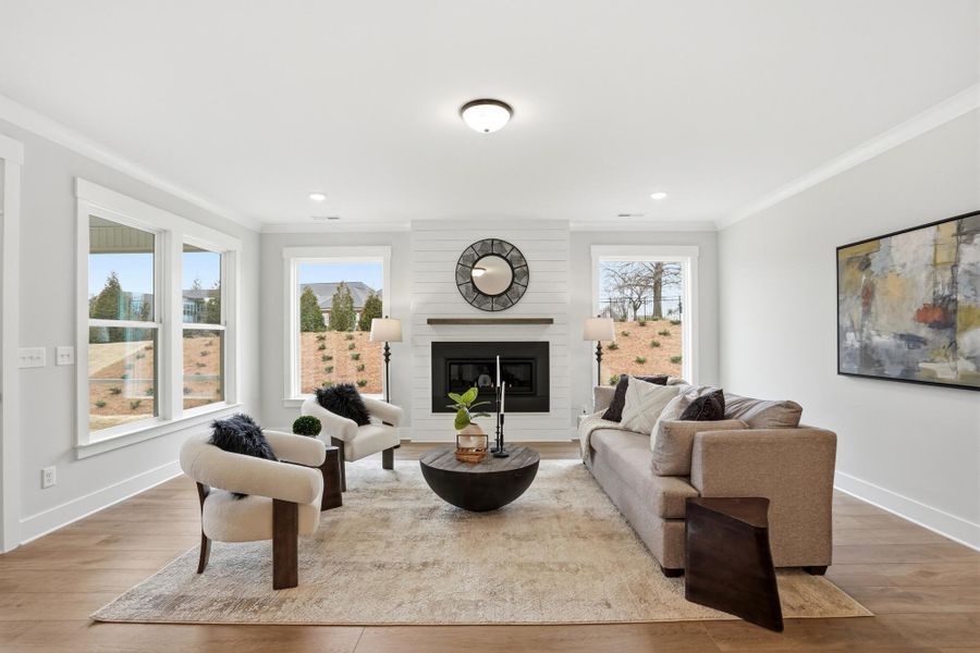 Furnished interior view inside a new home in Harmony, Harrisburg (Image 41).