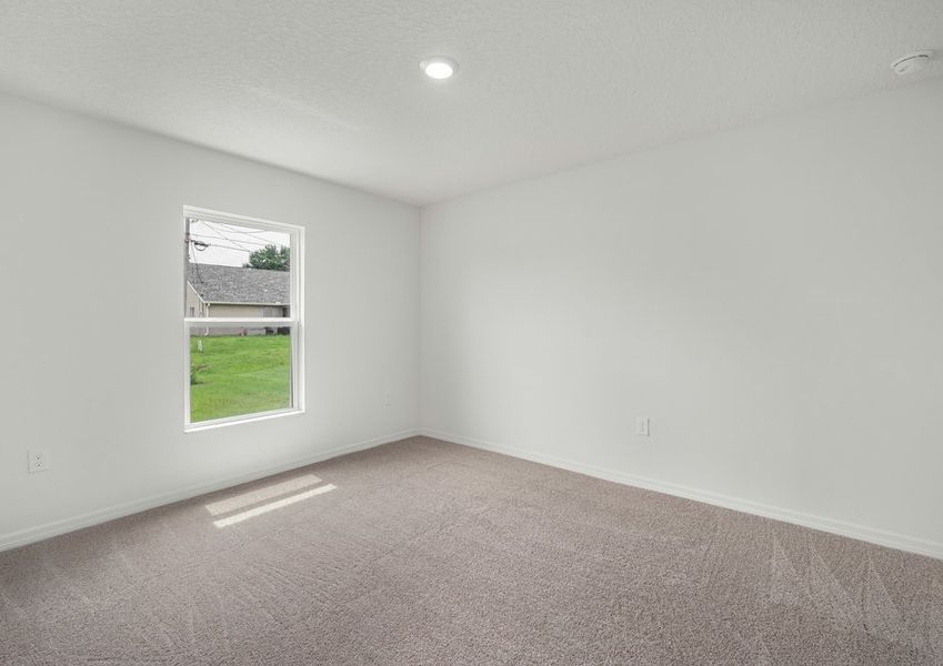 This home has three bedrooms. This home has three bedrooms.