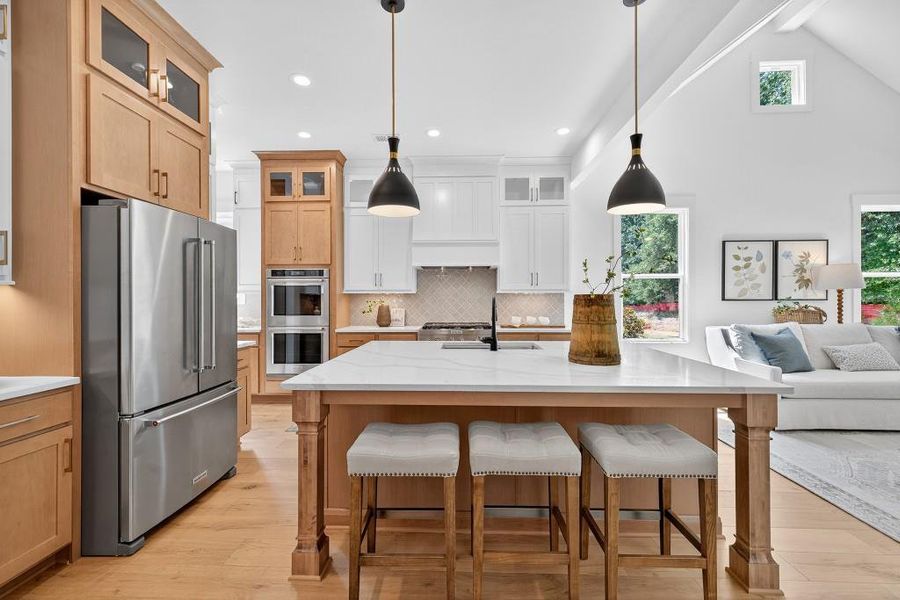 Furnished interior view inside a new home in Livingstone Park, Kennesaw (Image 10).