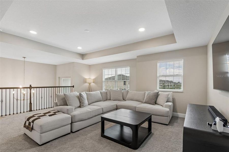 Furnished interior view inside a new home in Whispering Oaks Preserve, Wesley Chapel (Image 13).