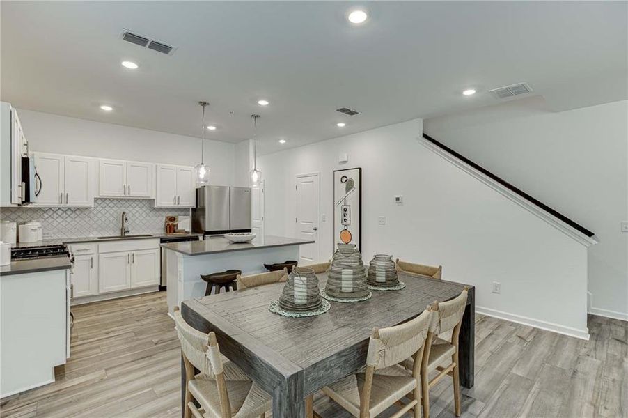 Furnished interior view inside a new home in Laurelwood, Douglasville (Image 16).