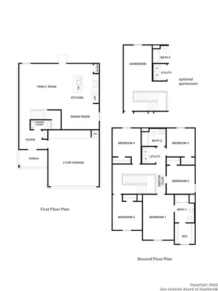 2D floor plan layout of this home in Swenson Heights, Seguin, TX (Image 2). 2D floor plan layout of this home in Swenson Heights, Seguin, TX (Image 2).