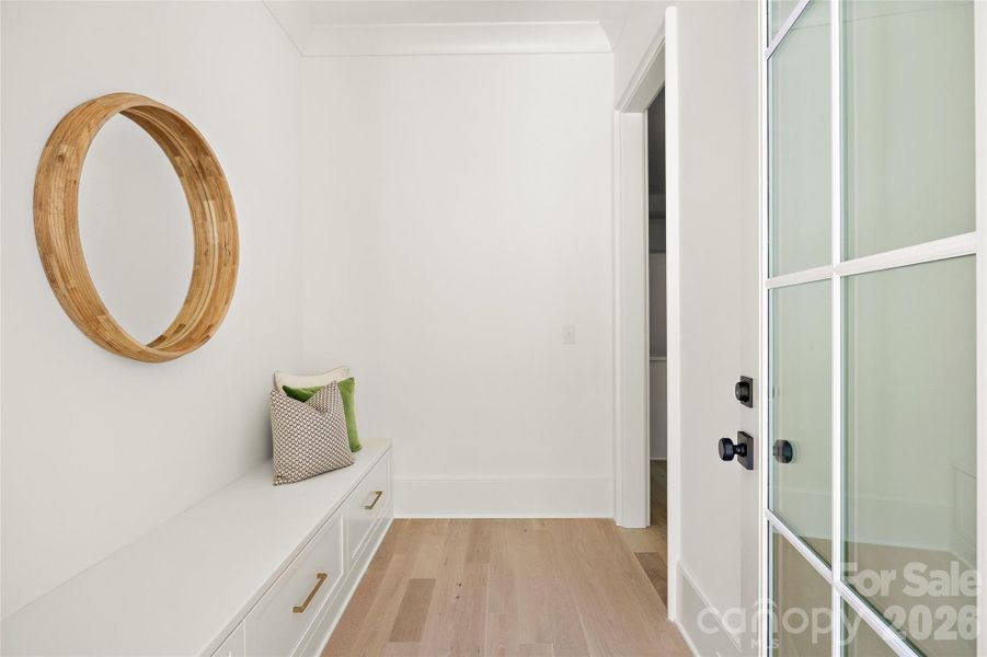 Furnished interior view inside a new home in , Charlotte (Image 11).