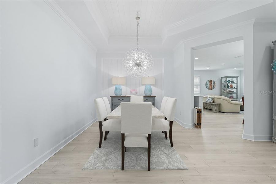 Furnished interior view inside a new home in , Daytona Beach (Image 48).