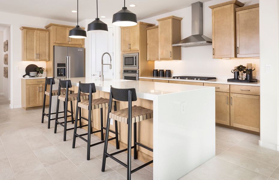 Furnished interior view inside a new home in Allen Ranches, Litchfield Park (Image 8).