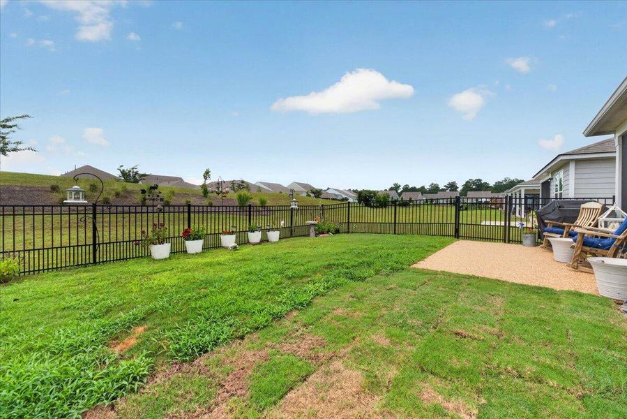 Exterior details and patio area of a home in Del Webb Charleston at Nexton, Summerville (Image 24).