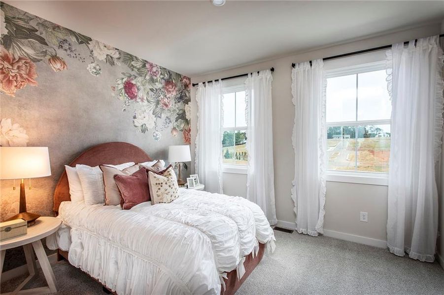 Furnished interior view inside a new home in Wisteria at GreenHouse, Marietta (Image 6).