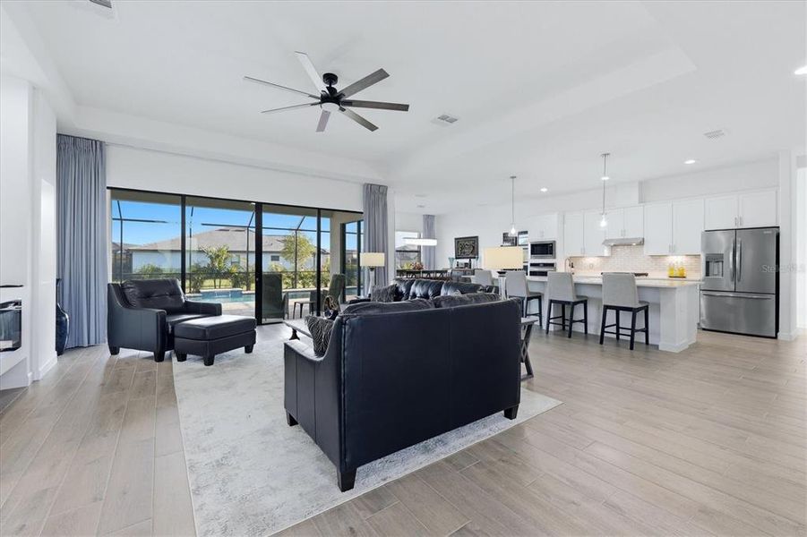 Furnished interior view inside a new home in , Bradenton (Image 5).
