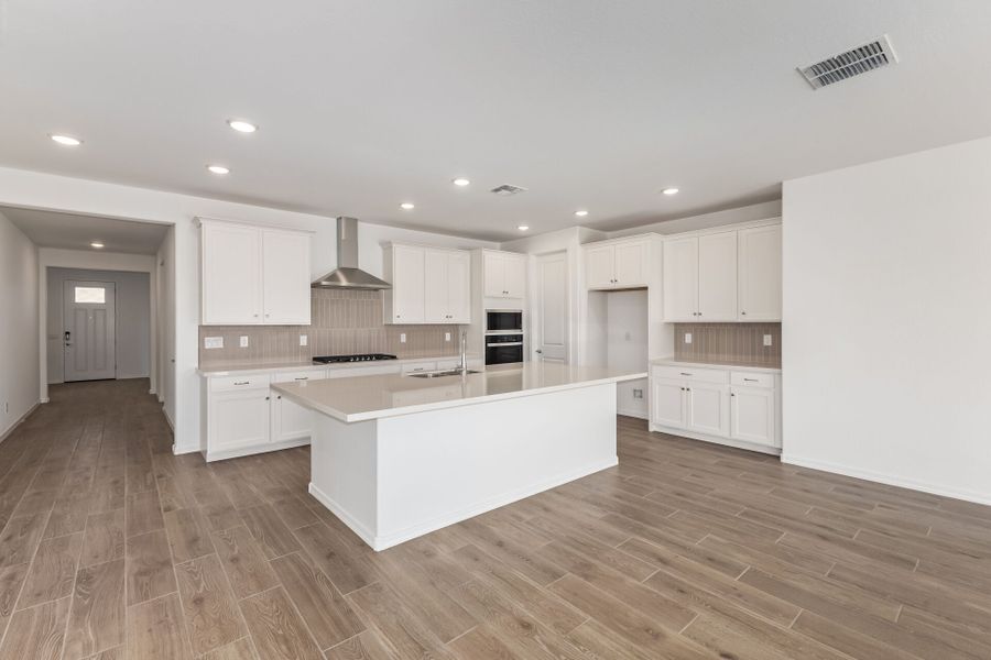 Furnished interior view inside a new home in Las Ventanas, Goodyear (Image 4).