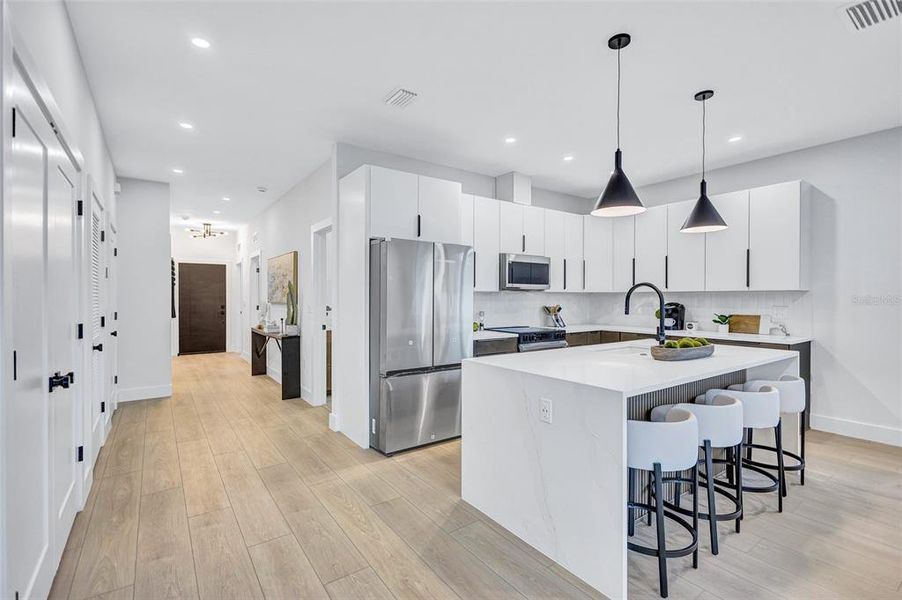 Furnished interior view inside a new home in , Gulfport (Image 12).