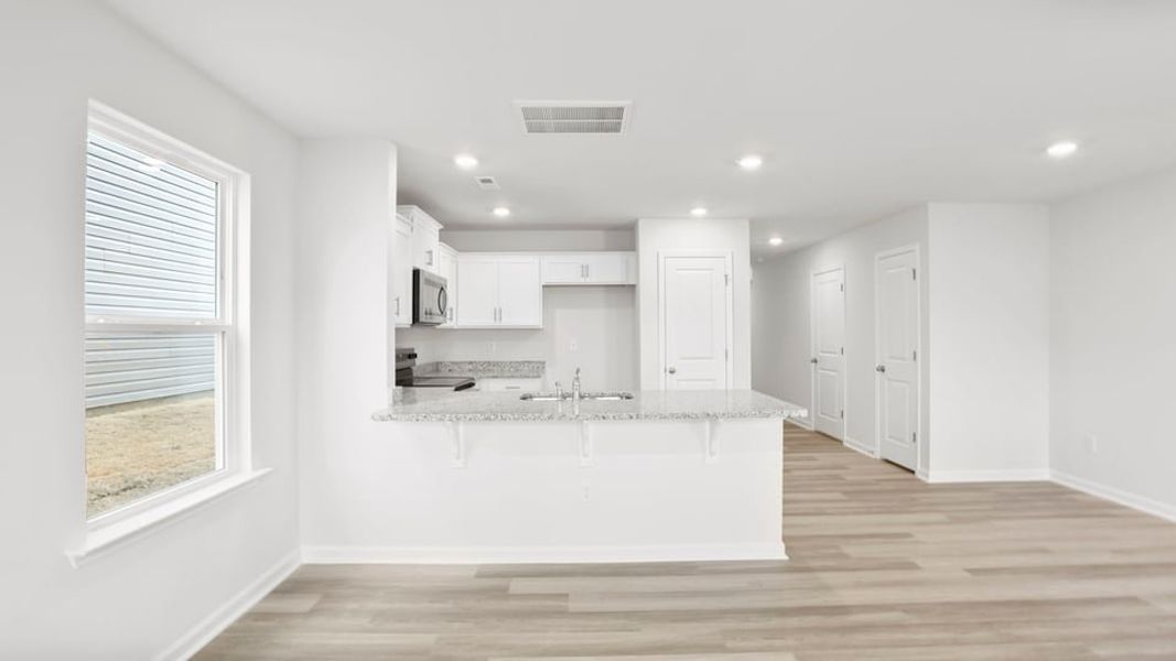 Furnished interior view inside a new home in Covington Village, Greer (Image 11).