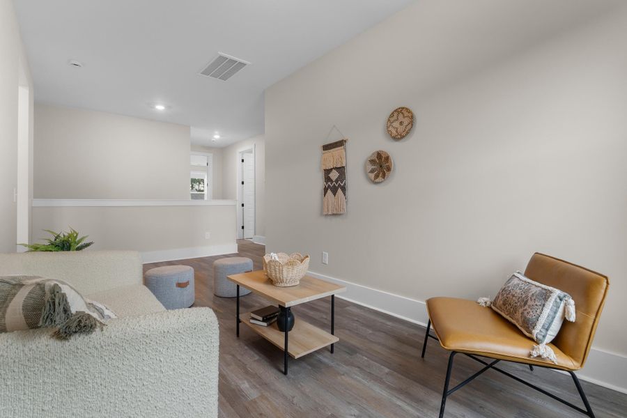 Furnished interior view inside a new home in , Ravenel (Image 22).