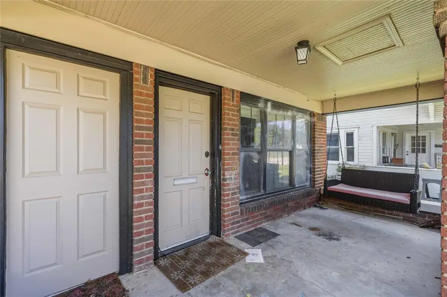 Exterior details and patio area of a home in , Brownwood (Image 3). Exterior details and patio area of a home in , Brownwood (Image 3).