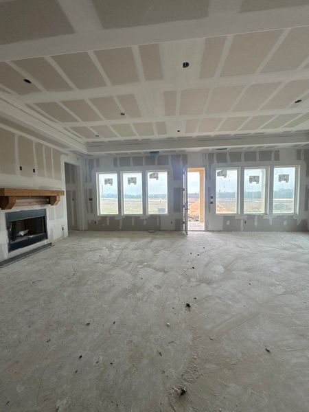 In-progress construction of a new home in Fannin Ranch, Leonard, TX (Image 5).