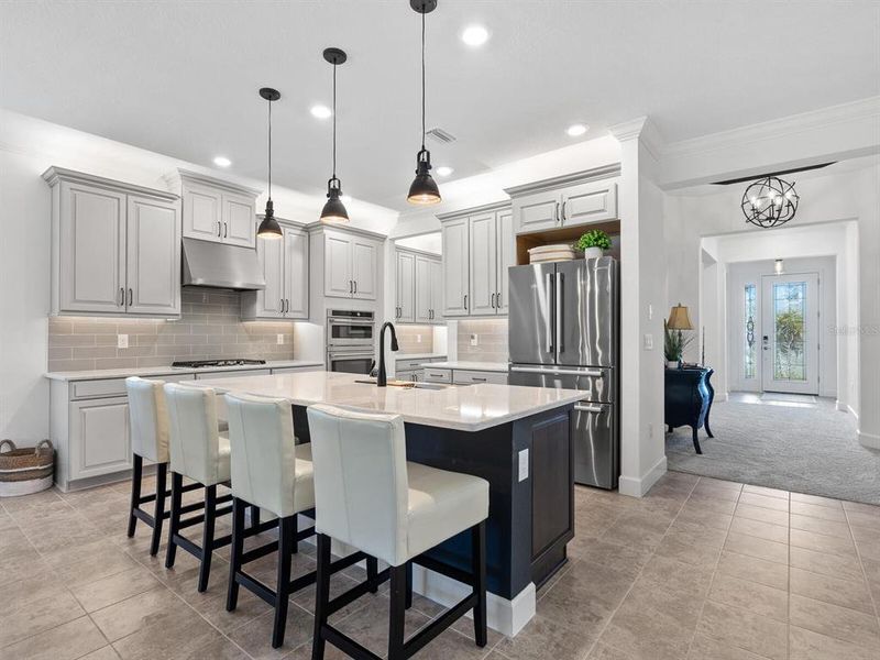 Furnished interior view inside a new home in , Nokomis (Image 18).