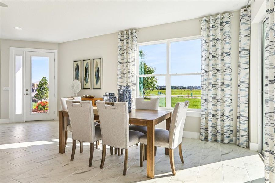 Furnished interior view inside a new home in , San Antonio (Image 12).