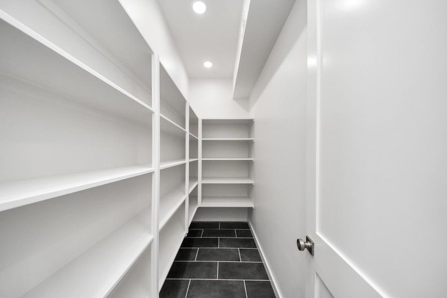 Spacious pantry Spacious pantry