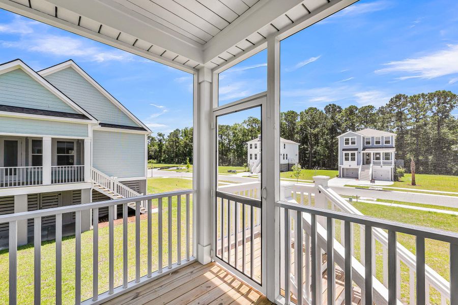 Exterior details and patio area of a home in Miller's Crossing, Johns Island (Image 23). Exterior details and patio area of a home in Miller's Crossing, Johns Island (Image 23).