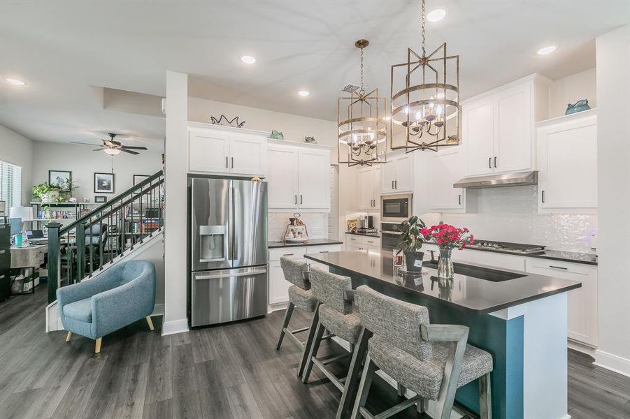 Furnished interior view inside a new home in , Arlington (Image 26).
