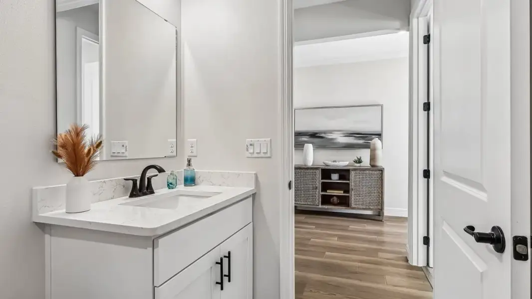 Representative furnished interior of a home built from the Venice by Maronda Homes in Malabar Springs, Palm Bay (Image 38).