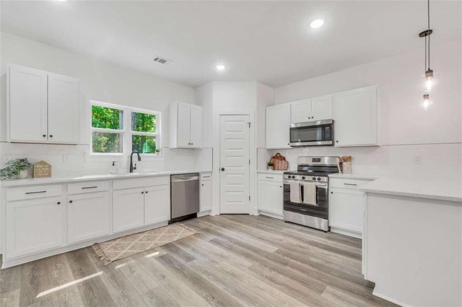 Furnished interior view inside a new home in , Covington (Image 7).