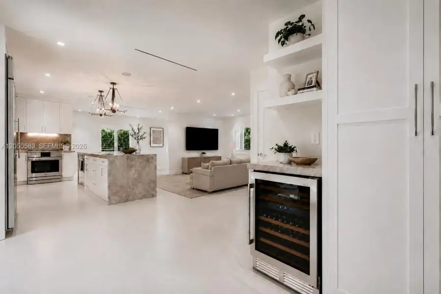 Furnished interior view inside a new home in , South Miami (Image 6).