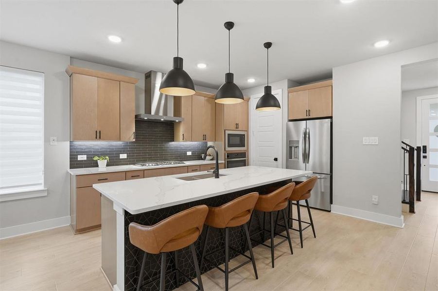 Furnished interior view inside a new home in , Argyle (Image 9).