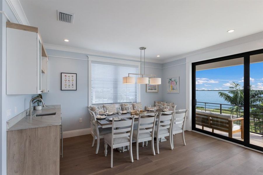 Furnished interior view inside a new home in , Bradenton Beach (Image 42).