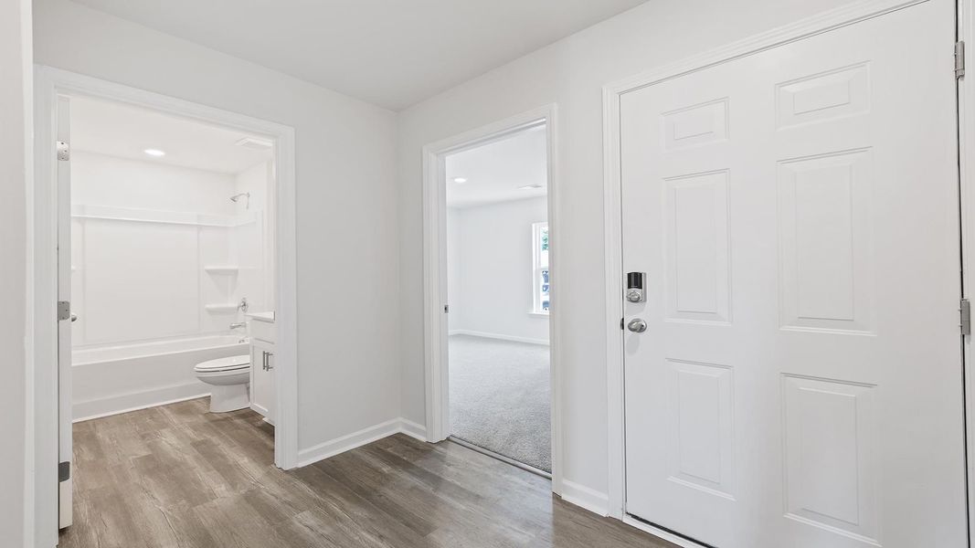 Spacious, unfurnished interior of a new home in Gibson Grove, Laurens (Image 13).