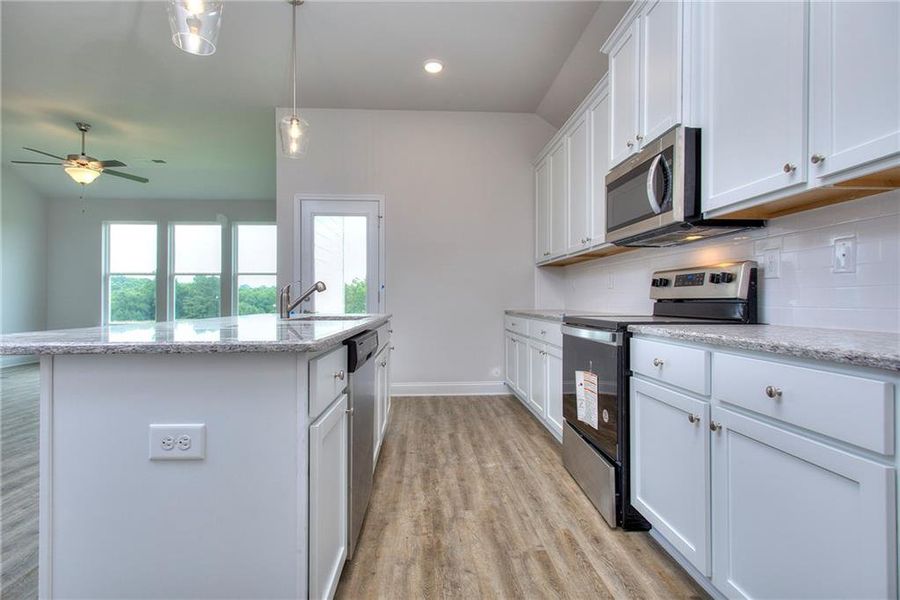 Furnished interior view inside a new home in , Homer (Image 7).