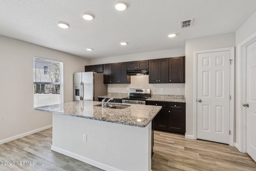 Furnished interior view inside a new home in , Jacksonville (Image 7).