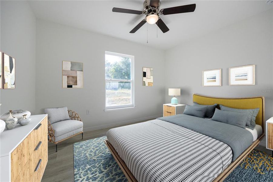 Furnished interior view inside a new home in , Williston (Image 6). Furnished interior view inside a new home in , Williston (Image 6).