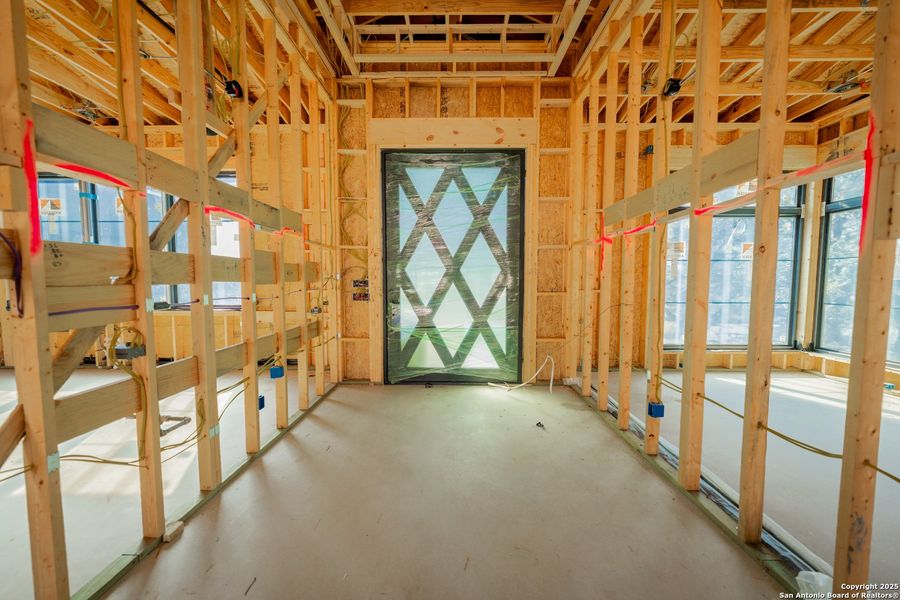 In-progress construction of a new home in , Boerne, TX (Image 13).