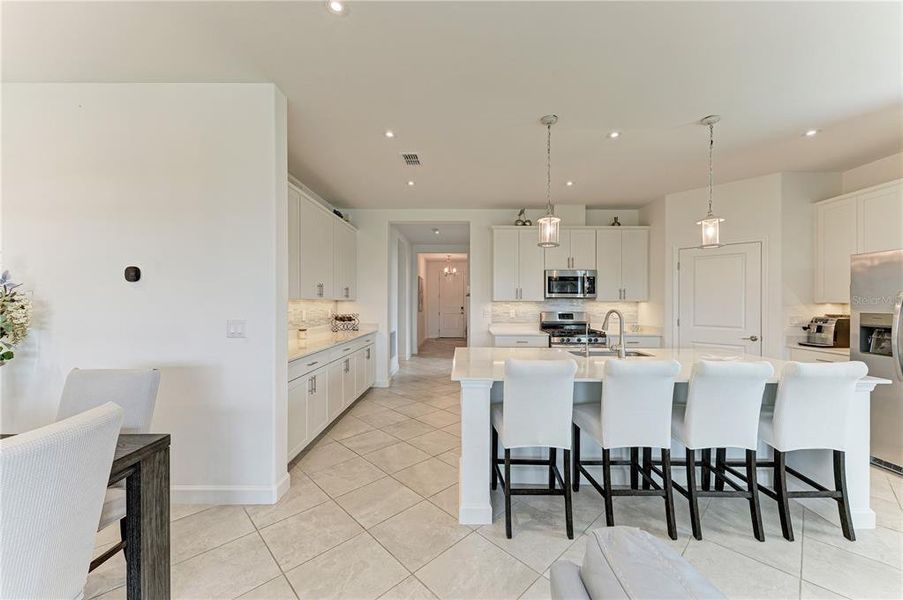 Furnished interior view inside a new home in , Lakewood Ranch (Image 15). Furnished interior view inside a new home in , Lakewood Ranch (Image 15).