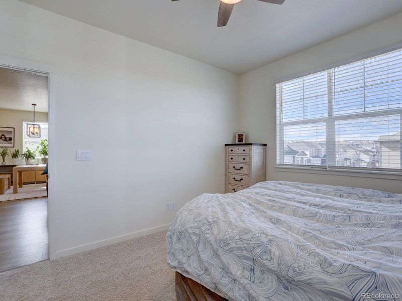 Furnished interior view inside a new home in Crystal Valley Pine Ridge, Castle Rock (Image 17).