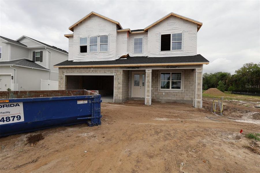 In-progress construction of a new home in Estates at Rivercrest, Sanford, FL (Image 14).