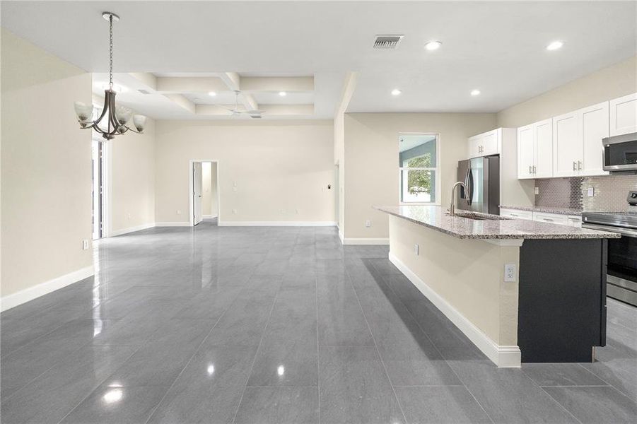 Furnished interior view inside a new home in , Lehigh Acres (Image 12).