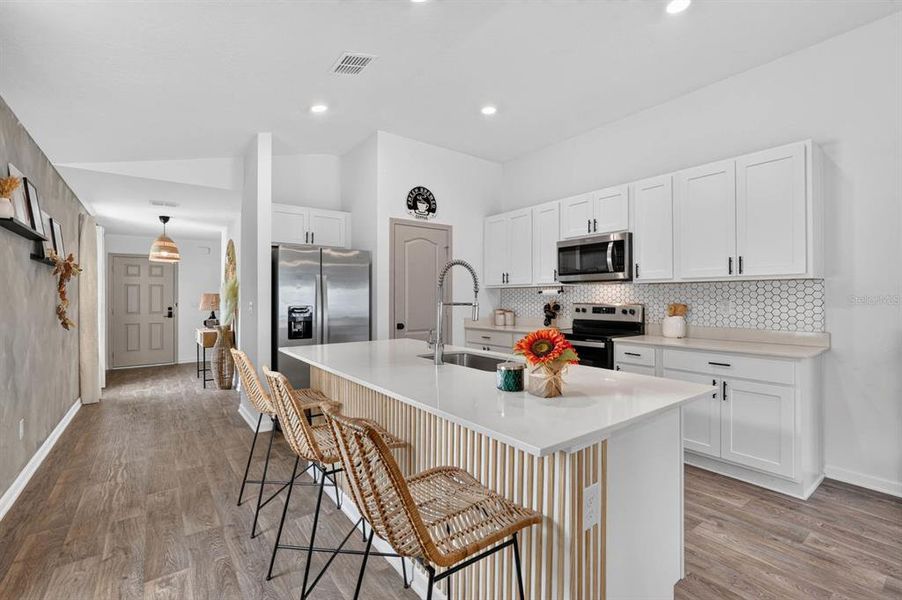 Furnished interior view inside a new home in Palm Coast Homesites, Palm Coast (Image 13).